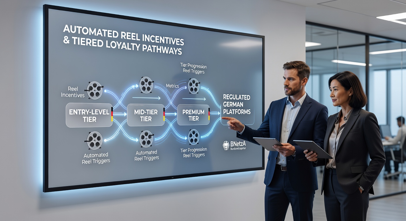 Automatisierte Walzenanreize und Treuestufen-Navigation auf einer lizenzierten deutschen Casino-Plattform