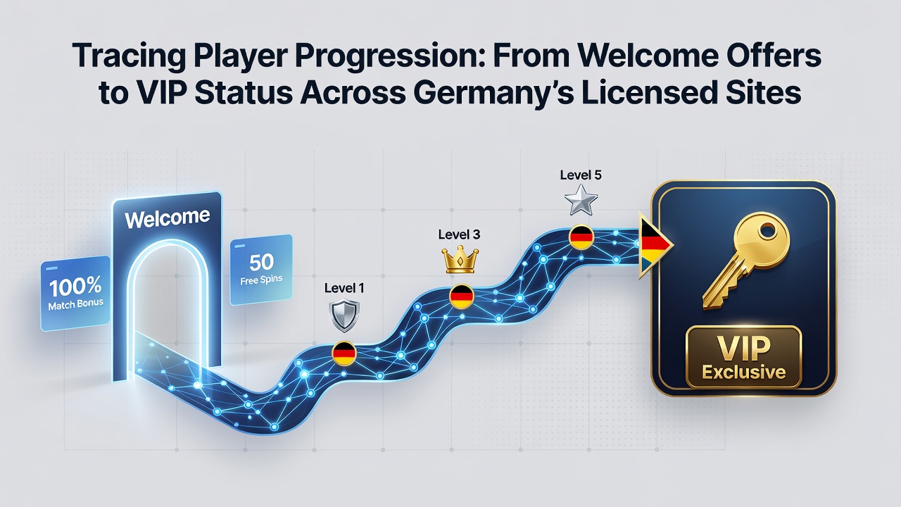 Spielerfortschritt von Willkommensangeboten zu VIP-Programmen auf regulierten Plattformen